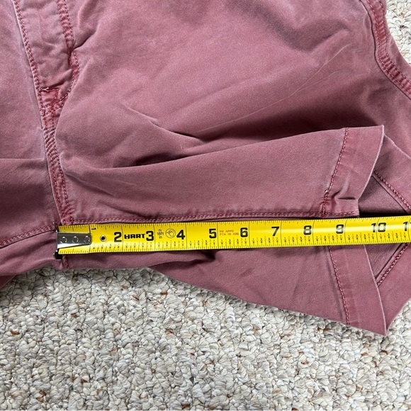 American Eagle Outfitters Extreme Flex Chino Shorts Red Mens Size 33 - Picture 9 of 11